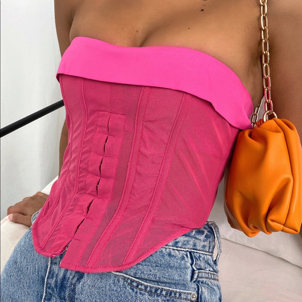 WhiteFox Bustier Top